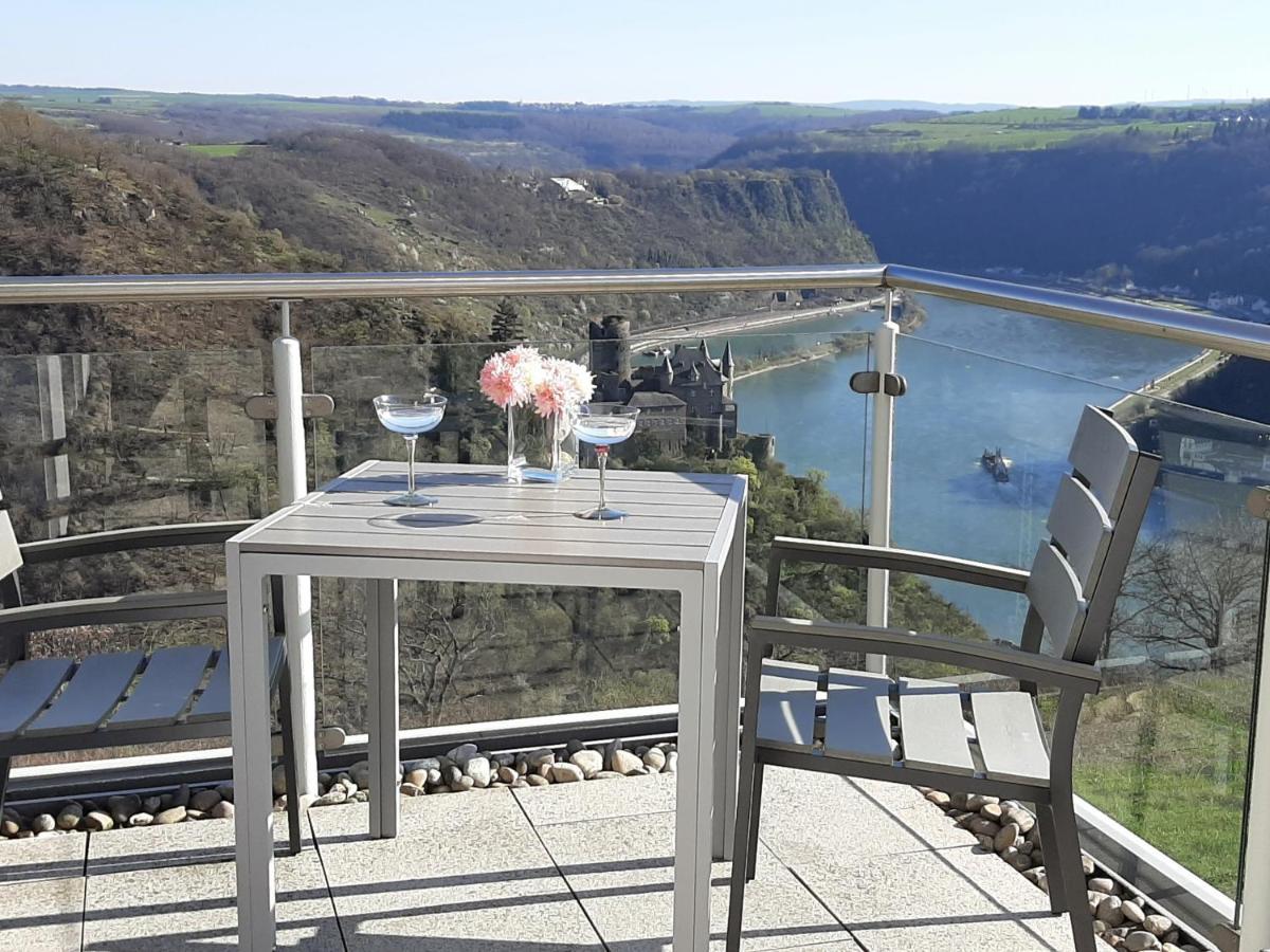 Kaiser - Ferienwohnungen Dreiburgenblick Patersberg Esterno foto