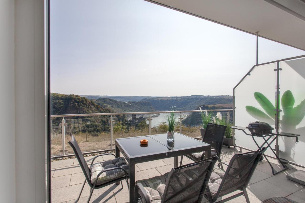 Kaiser - Ferienwohnungen Dreiburgenblick Patersberg Esterno foto
