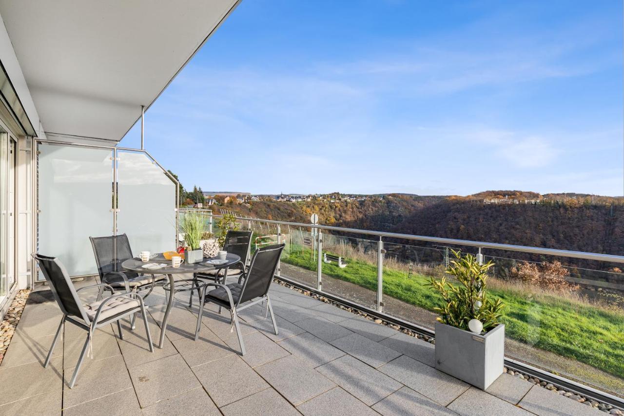 Kaiser - Ferienwohnungen Dreiburgenblick Patersberg Esterno foto